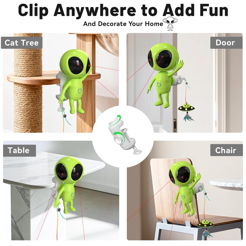 ORSDA Laser Cat Toys for Indoor Cats, 2 in 1