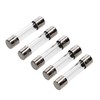 Amon Tube Fuse Set, 0.5/1/2/3/5A (approx. φ6.4 × Length 30