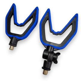 TJR Fishing Rod rest heads with adjustable head and matching fixed Rear Butt rest set
