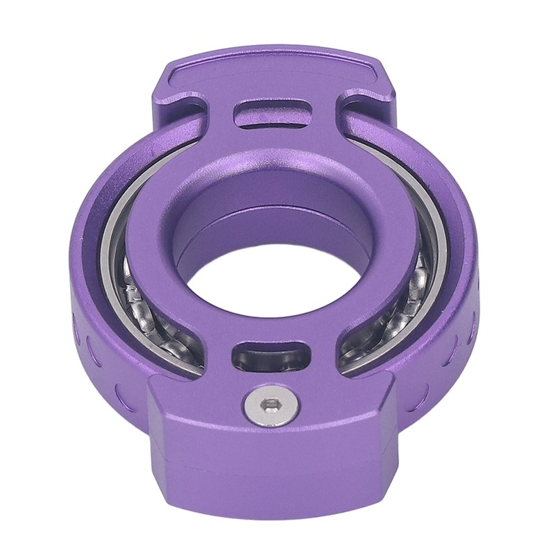 Fingertip Gyroscope Reduce Anxiety Free Rotating Metal Ring Decompression Toy