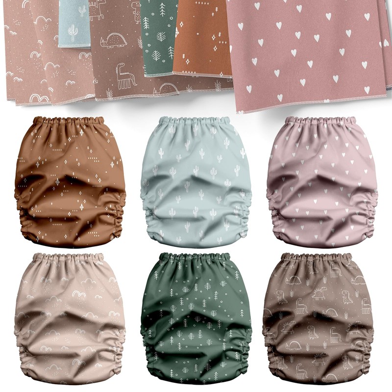 Mama Koala 3.0 Pocket Cloth Diapers for Babies with AWJ