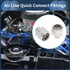 INFINAUTO Push to Connect Air Fittings 5/8" Male Thread Air