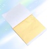 Ciieeo Shiny Foil Craft Decoration 50pcs 8x8.5cm Sheets Imitation Leaf