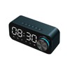 Digital Radio Alarm Clock Bluetooth Speaker Clock with Time and