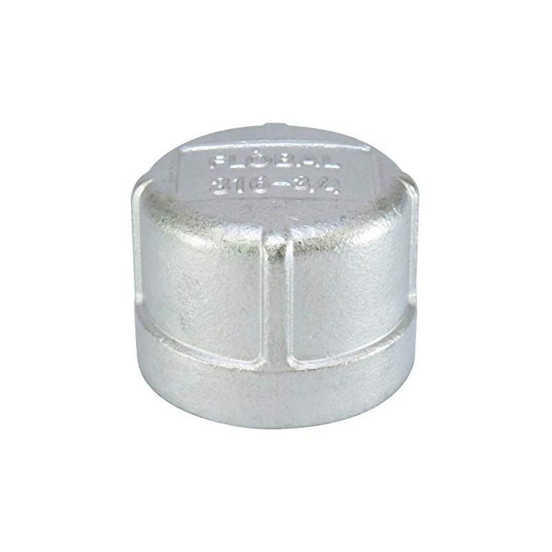 Flowbal Stainless Steel Threaded Fitting Cap VC-S14-03 3/8