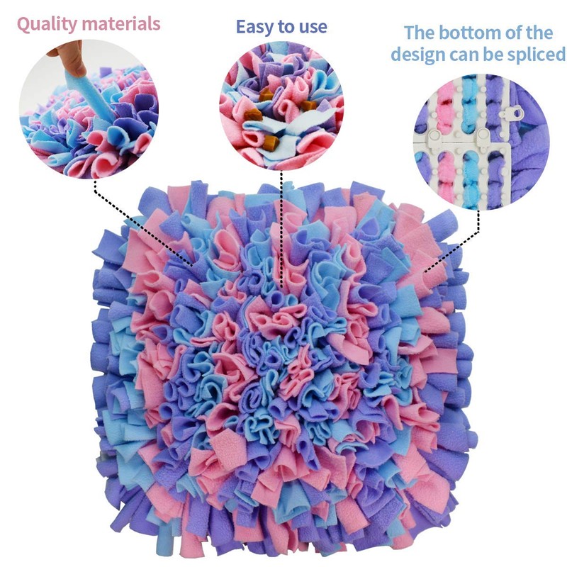 LIVEKEY Pet Snuffle Mat for Dogs, Dog Feeding Mat, Nosework