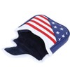PU Waterproof Mallet Putter Cover, Golf Putter Head Cover with