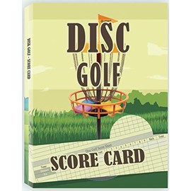 Disc Golf Score Card: 100 Sheets Golf Score Keeper, Golf Notebook, Golf Scorebook