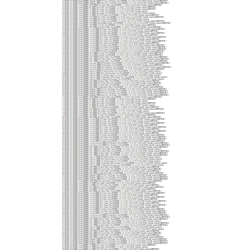 Genuine Honda 37500-R40-A01 Crankshaft Position Sensor