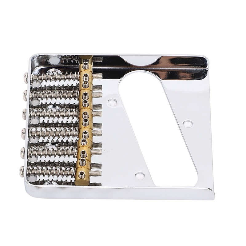 54mm Vintage Telecaster Bridge with Brass Saddles 6 String Metal