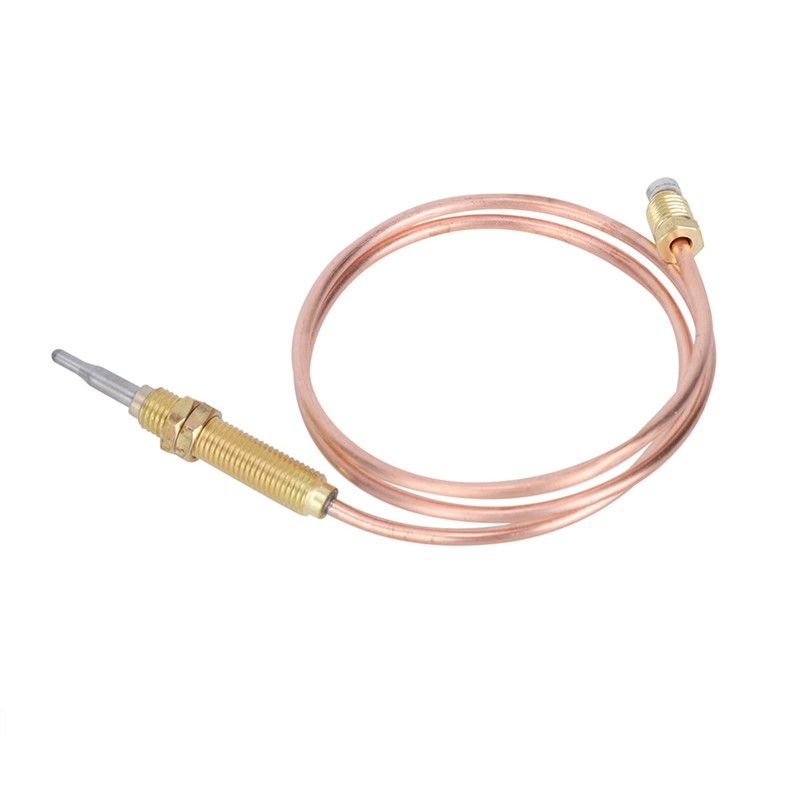 BuyWeek Thermocouple Replacement M8 Thread Heating Thermocouple Probe 600mm for