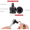 Profiwoab Impact Socket Adapter Set, 6 Pcs Professional Impact Socket