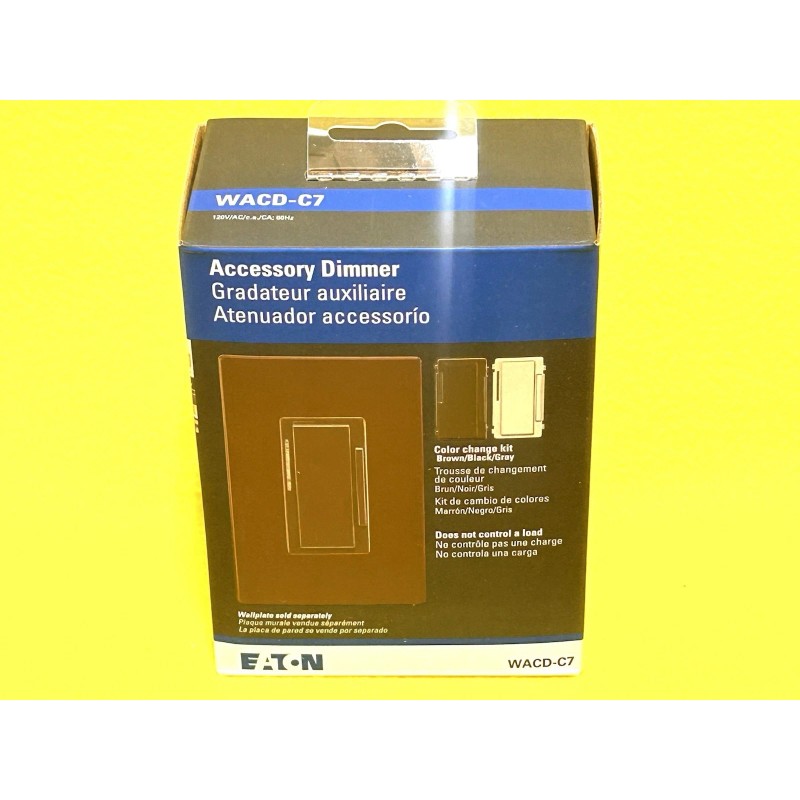 Eaton Smart 3-Way Universal WiFi Dimmer Switch Brown Black or
