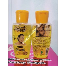 jaune X 2  Bottle Jaune D'OEUF 7days Face & Body Oil. Egg Yolk. Extra Fort