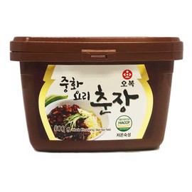 Obok Chunjang Korean Black Bean Paste Essential Jjajang Sauce 500g Seasoning