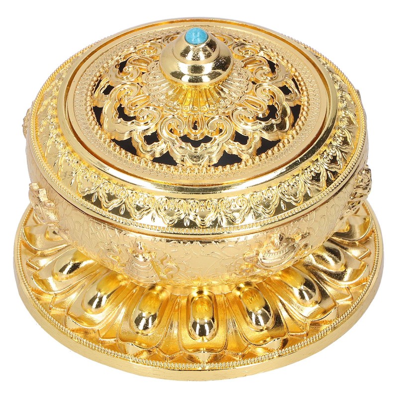 Zinc Alloy Incense Holder Burner Ancient Style Ornament Crafts for