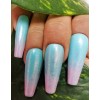 DIVA BEAUTY 20 Uñas Postizas Press On Forma Bailarina