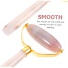 Baluue 2pcs Jade Massage Rollers for Smooth Facial Roller Tool