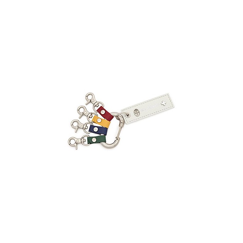 Castelbajac 096631 Key Holder, Torque Accessory, 【31】White