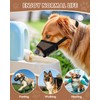 Dog Muzzle, Soft Air Mesh Muzzle for Small, Medium &
