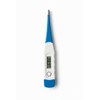 Termómetro Digital Punta Flexible Azul – Medición Oral/Rectal/Axilar • Alarma