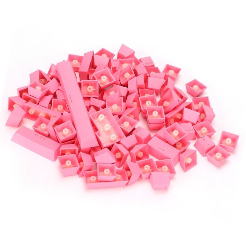 PBT Keycaps Ergonomic Design Oil Resistant Colorful 108 Key Video