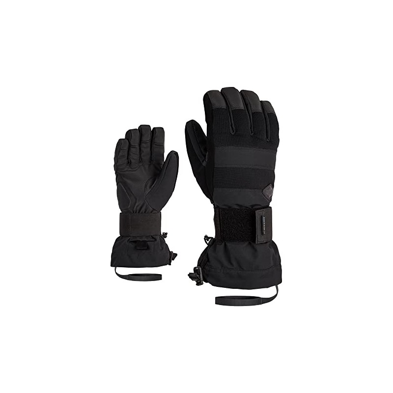 Ziener Men's Milo Snowboard Gloves / Winter Sports | Waterproof,