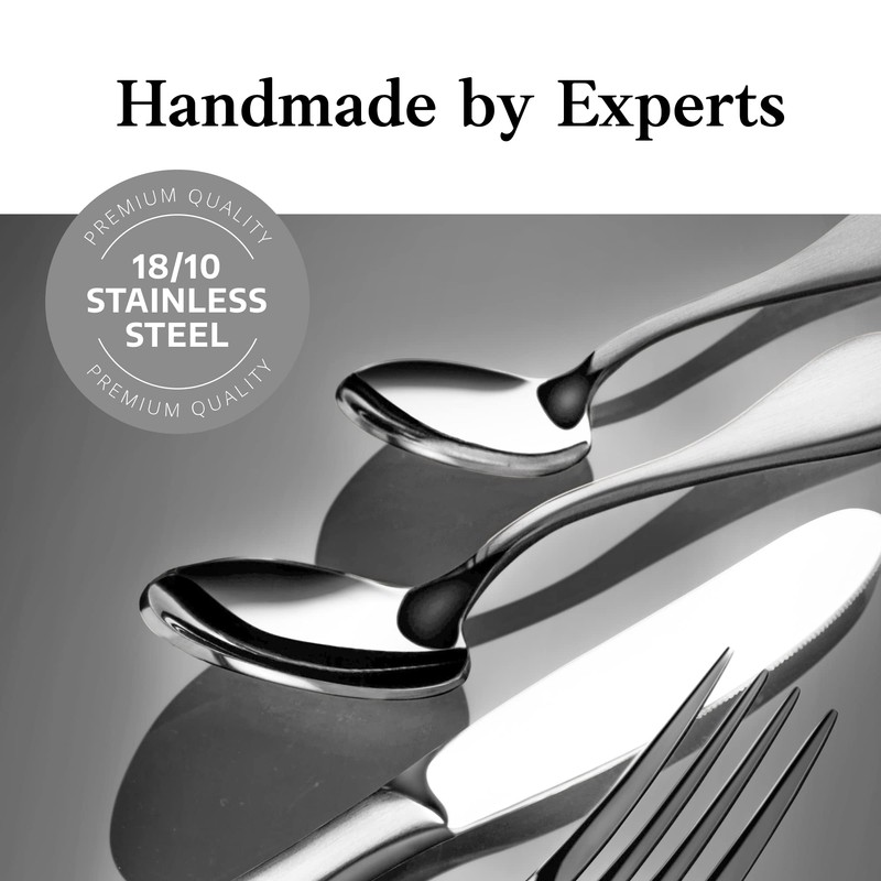 Artaste 56402 Rain 18/10 Stainless Steel Iced Cream Spoon (Set