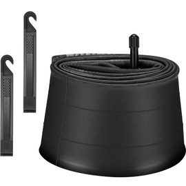 Fat Bike Inner Tube for 26x4 Bike Tire, Fat Tire Tube, 26 inch x 4.0 inch Bike Tubes AV 35mm Schrader Valve, Premium Puncture Resistant Replacement Tubes with 2 Tire Levers