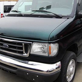 Spec-D Tuning LH-ECON92-ABM Euro Chrome E150/250/350/450 Econoline Van Headlights Lamps