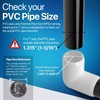 FORMUFIT PVC Pipe, 1" Size, (1.315" Actual OD) Sch 40