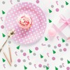 Christmas Tree Confetti, Pink Giltter Cane Candy Table Confetti, Merry