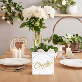 Patelai 4 Pack Crystal Acrylic Clear Napkin Holder for Table Tissue Paper Guest Towel Holder Standing Vertical Napkin Dispenser for Cocktail Beverage Kitchen Bar