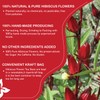 Premium Hibiscus Flowers Tea - 100% Natural, Handmade, Pure Herbal