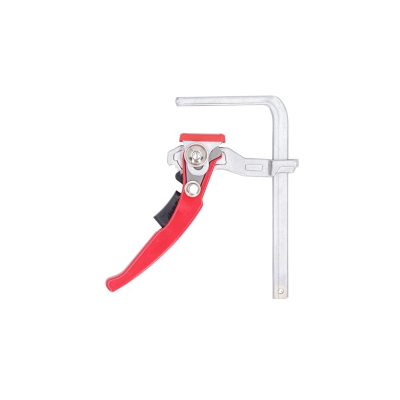 Ratcheting Table Clamp, Quick Ratchet Track Saw Guide Rail Clamp,