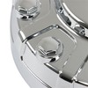 waltyotur Front Chrome Wheel Center Hub Cap Replacement for Ram
