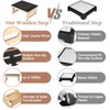 One Step Stool for Adults Seniors with Non-Slip Rubber Stepping