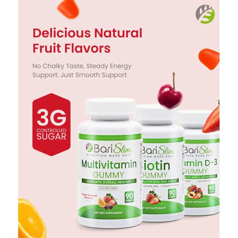 Barislim Multivitaminas Gummies Post Cirugía Bariátrica 90
