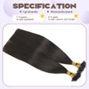 Sindra U Tip Hair Extensions Real Human Hair Color Natural
