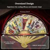 JZLiner Tarot Card Hand Fan Foldable Rave Essentials Giant Fan