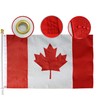 Premium Canada Flag 3x6 Ft large -Embroidered Maple Leaf -