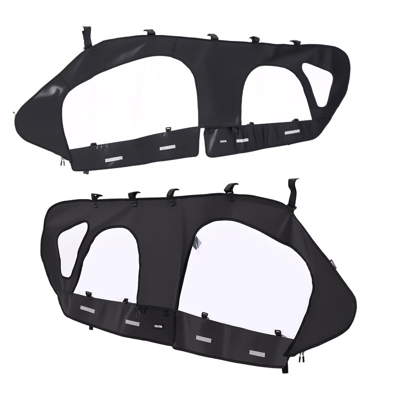 VEVOR Cab Enclosure Upper Doors, Compatible with Can-Am Maverick X3