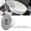 2 Inch Shower Head Adapter Wall Mounting Stainless Steel Water