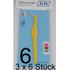 TePe Angle Interdental Brushes 0.7 mm Yellow Pack of 18
