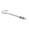 Prime-Line 9069290 Clothesline Hooks With Nuts, 1/4 In.-20 X 4-1/4