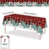 Christmas tablecloth, Christmas tradition tablecloth for kitchen, dinner, tabletop, decoration,