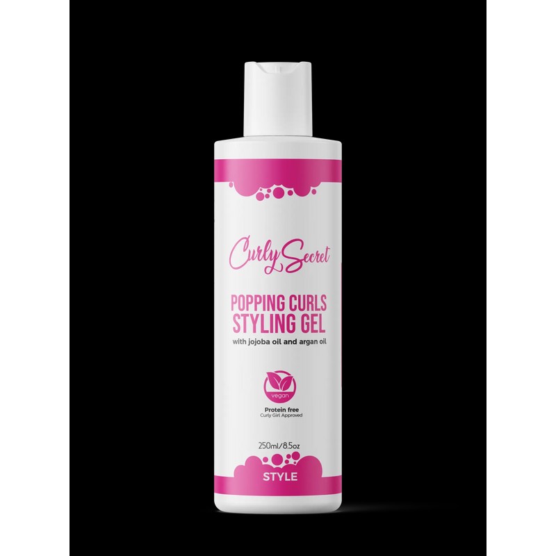 Curly Secret Popping Curls Styling Gel, 100 ml.