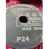 LL&K 24 grit sanding disc 5" x 7/8" (25 pieces)