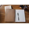 ZMCYN 3 Pack Spiral Notebook A4 Kraft Cover Notebooks, Wirebound