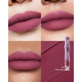 TIMEPHORIA Crema Labial Nebula Velvet, Acabado Mate Aterciopelado que No Reseca, Textura Cremosa Ligera y de Larga Duración, Alta Pigmentación, 05 Polaris